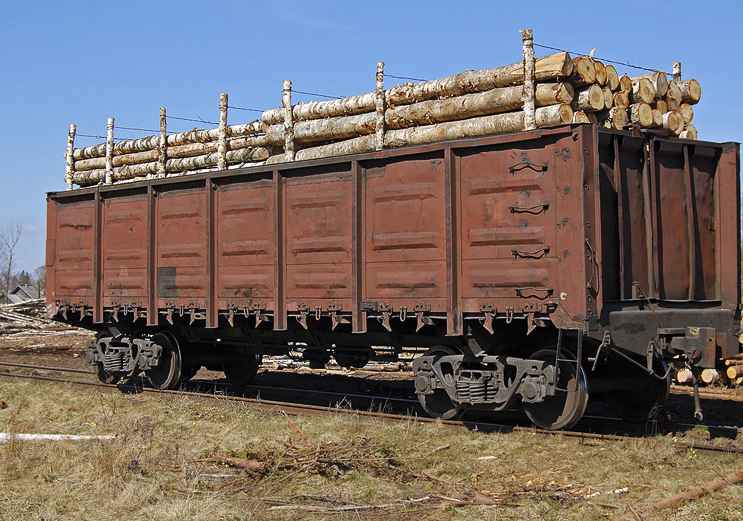 Перевозка ЛЕСА вагонами из Ножовки в Пермь