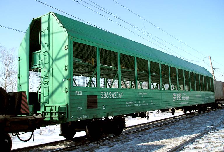 Перевозка авто сеткой из Киселевска в Железнодорожный